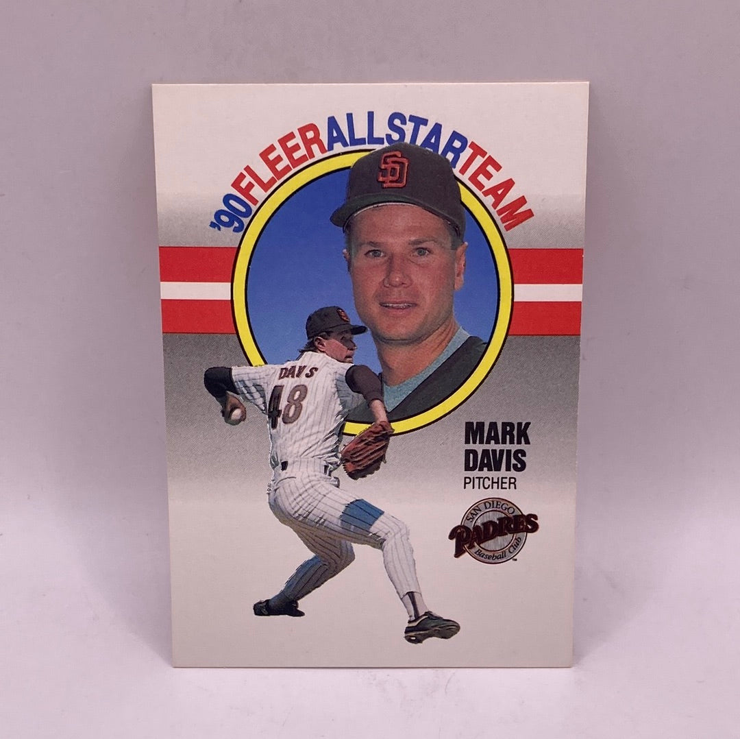 Fleer Mark Davis Sports Card