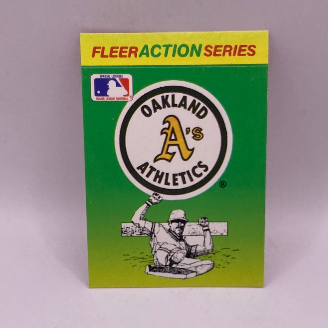 Fleer Baseball Sticker