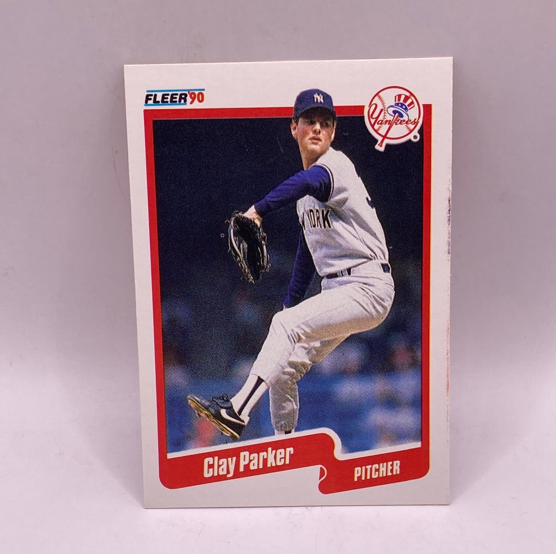 Fleer Clay Parker Sports Card Main image