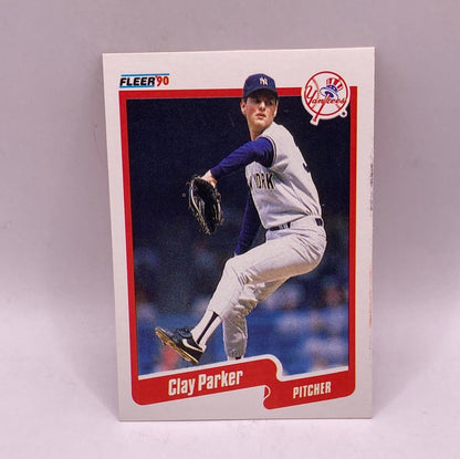 Fleer Clay Parker Sports Card