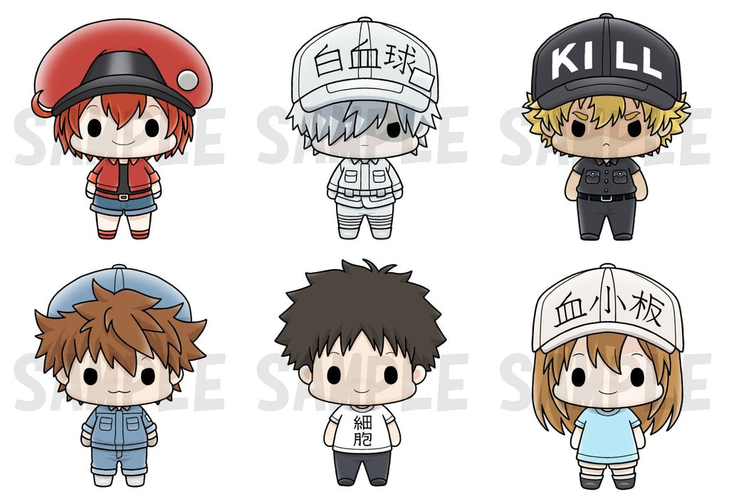 Cells at Work! Chokorin Mascot Blind Box - Collectors World Toys