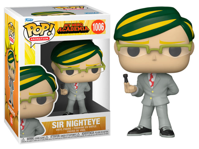 Funko POP 1006: My Hero Academia Sir Nighteye Figure - Collectors World Toys Hover Image