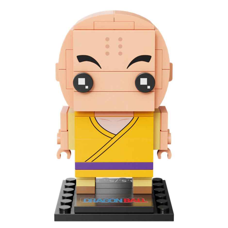 Dragon Ball Krillin Exclusive 4.5-Inch Building Block Toy Set Main image