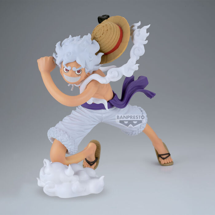 One Piece Luffy Gear 5 Grandista II Figure - Official Banpresto Sun God Nika Secondary image