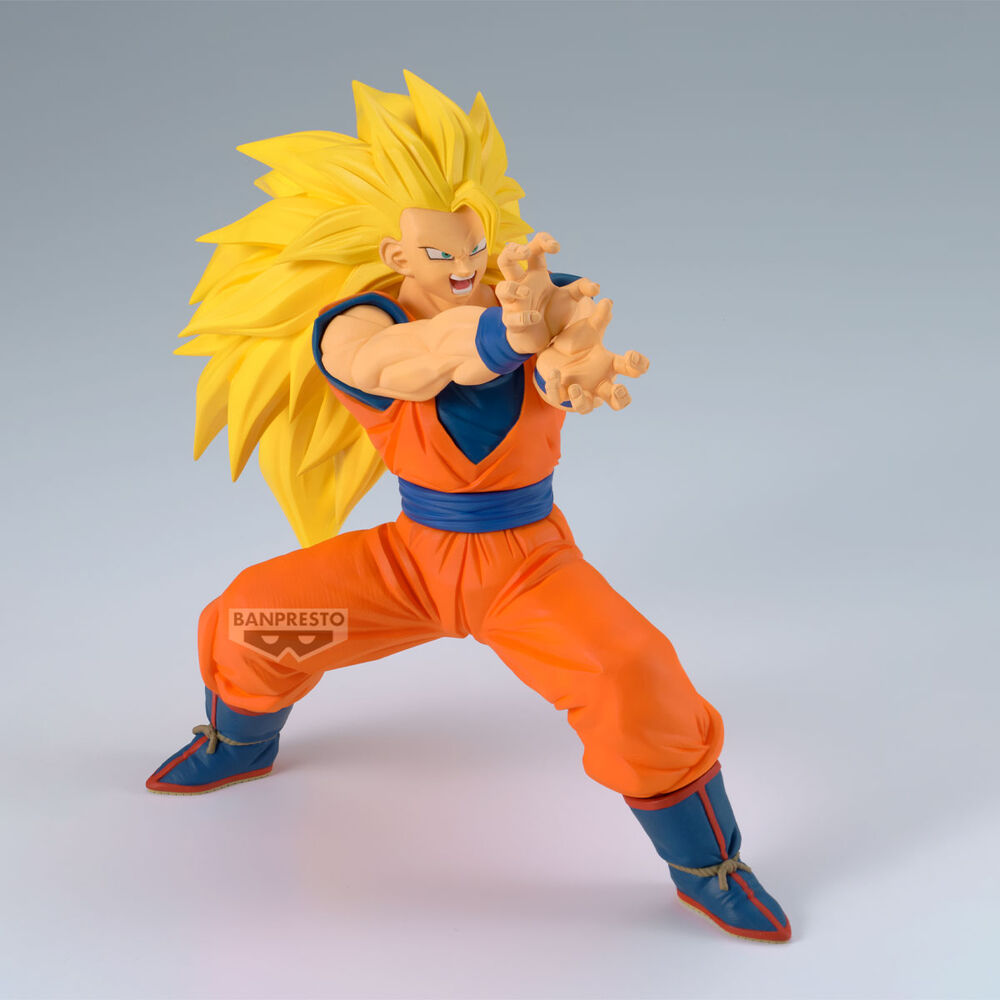 Dragon Ball Z Super Saiyan 3 Goku Match Makers Figure - Official Banpresto vs Majin Buu Secondary image