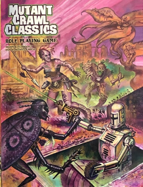 Mutant Crawl Classics RPG softcover Main image