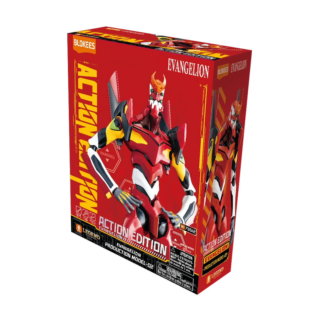 Evangelion Production Model-02 Action Edition Figure