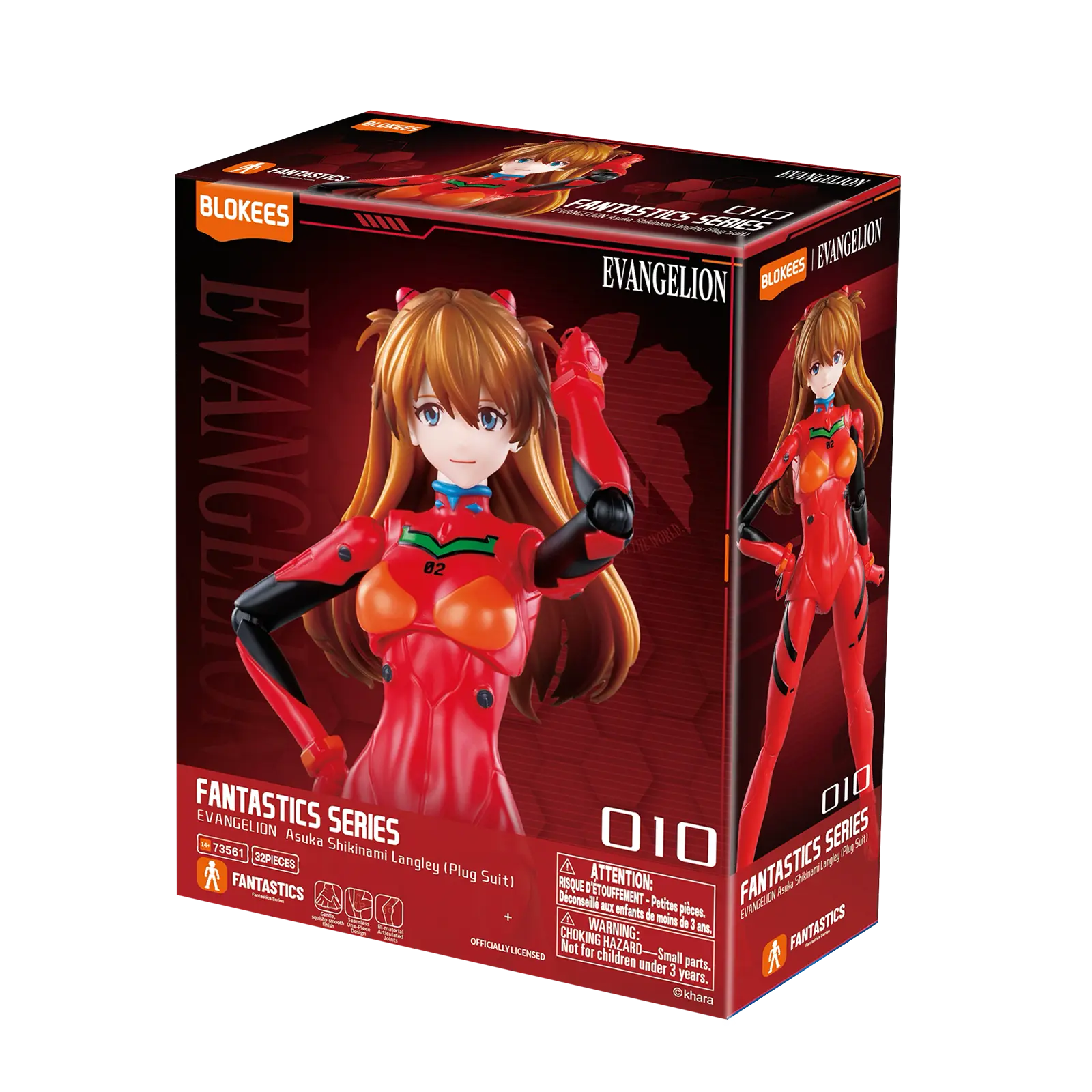 Evangelion Fantastics Series - 03 Asuka Shikinami Langley Figure