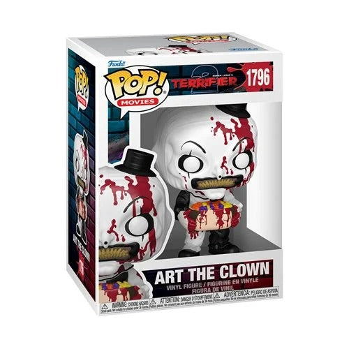 Funko Pop! Movies - Terrifier 2 Vinyl Figure - Select Figure(s) #1796 Art the Clown with Head