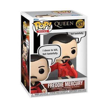 Funko Pop! Rocks - Queen - Freddie Mercury Vinyl Figure - Select Figure(s) #457- I dress to kill, but tastefully