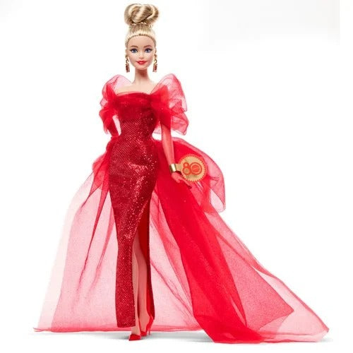 Barbie Mattel 80th Anniversary Barbie Doll - Select Figure