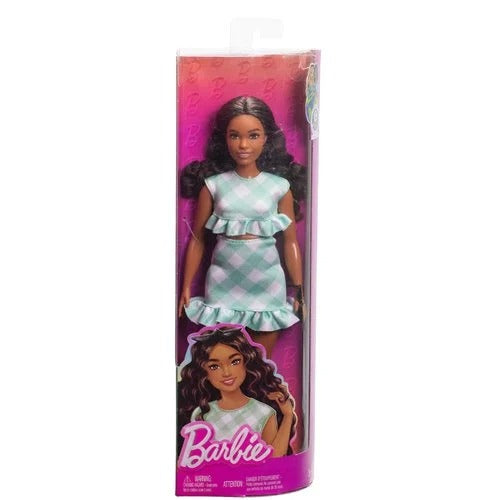 Barbie Fashionista - Select Figure(s) #240 Barbie (Brown Hair, Green)