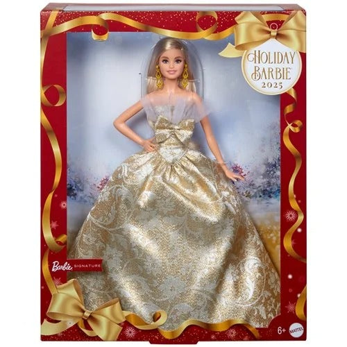 Barbie Holiday Doll 2025  - Select Figure(s) - Collectors World Toys