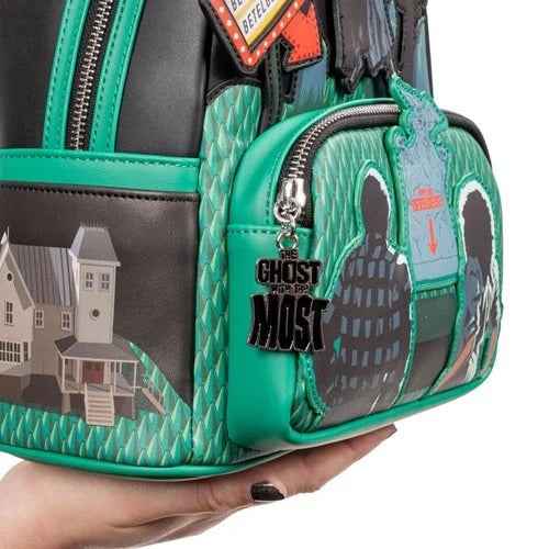 Loungefly Beetlejuice Graveyard Glow-in-the-Dark Mini-Backpack - Entertainment Earth Exclusive