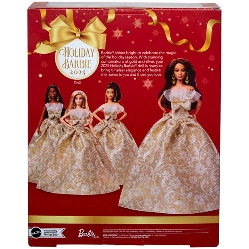 Barbie Holiday Doll 2025  - Select Figure(s) - Collectors World Toys