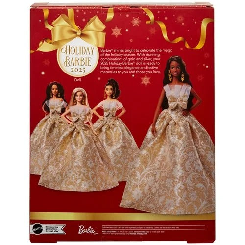 Barbie Holiday Doll 2025  - Select Figure(s) - Collectors World Toys