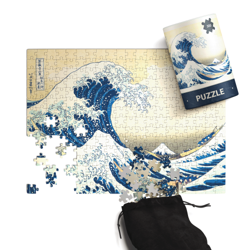 Today is Art Day Art Jigsaw 300 piece Puzzle - Select Masterpiece Art Design(s) Hokusai - The Great Wave off Kanagawa
