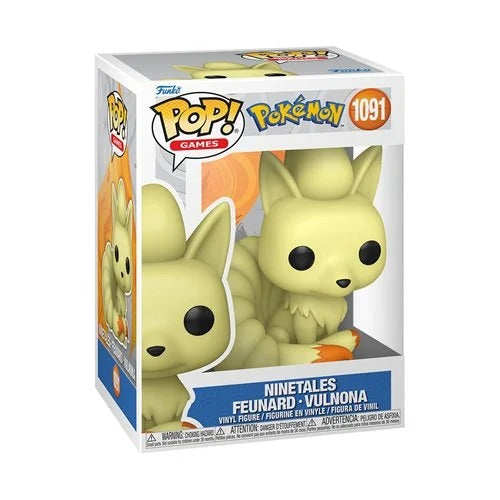 Funko Pop! Games - Pokemon - Select Figure(s) #1091 Ninetales