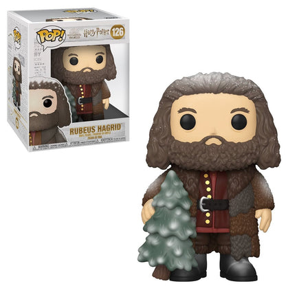 Funko Pop! Harry Potter Vinyl Figures - Select Figure(s) 126 - Holiday Rubeus Hagrid (Super 6-Inch)