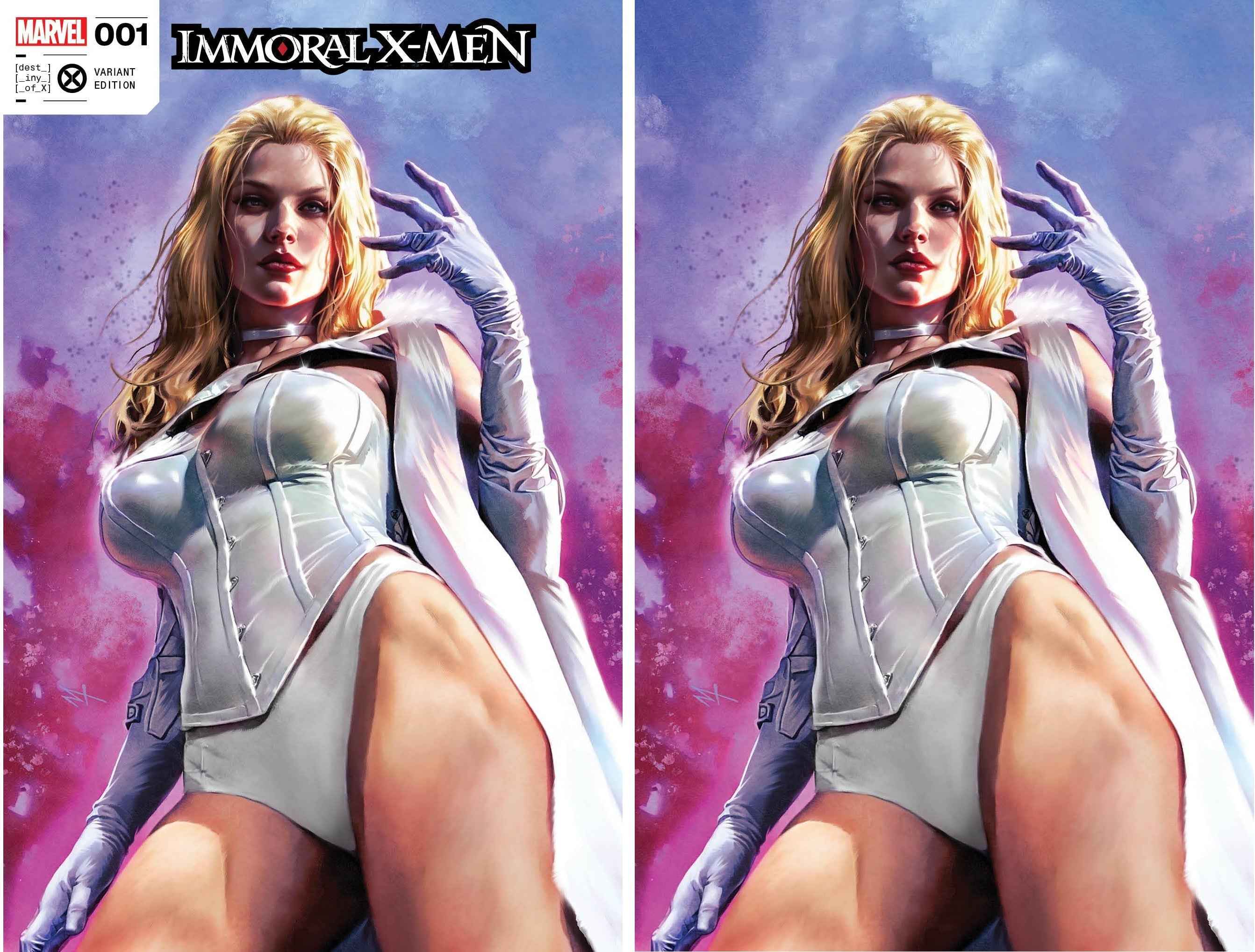IMMORAL X-MEN #1 (MARCO TURINI EXCLUSIVE TRADE/VIRGIN VARIANT SET)(2023) Main image