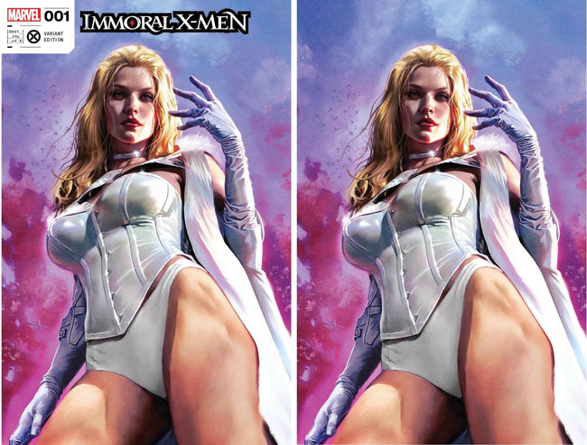 IMMORAL X-MEN #1 (MARCO TURINI EXCLUSIVE TRADE/VIRGIN VARIANT SET)(2023) Hover Image