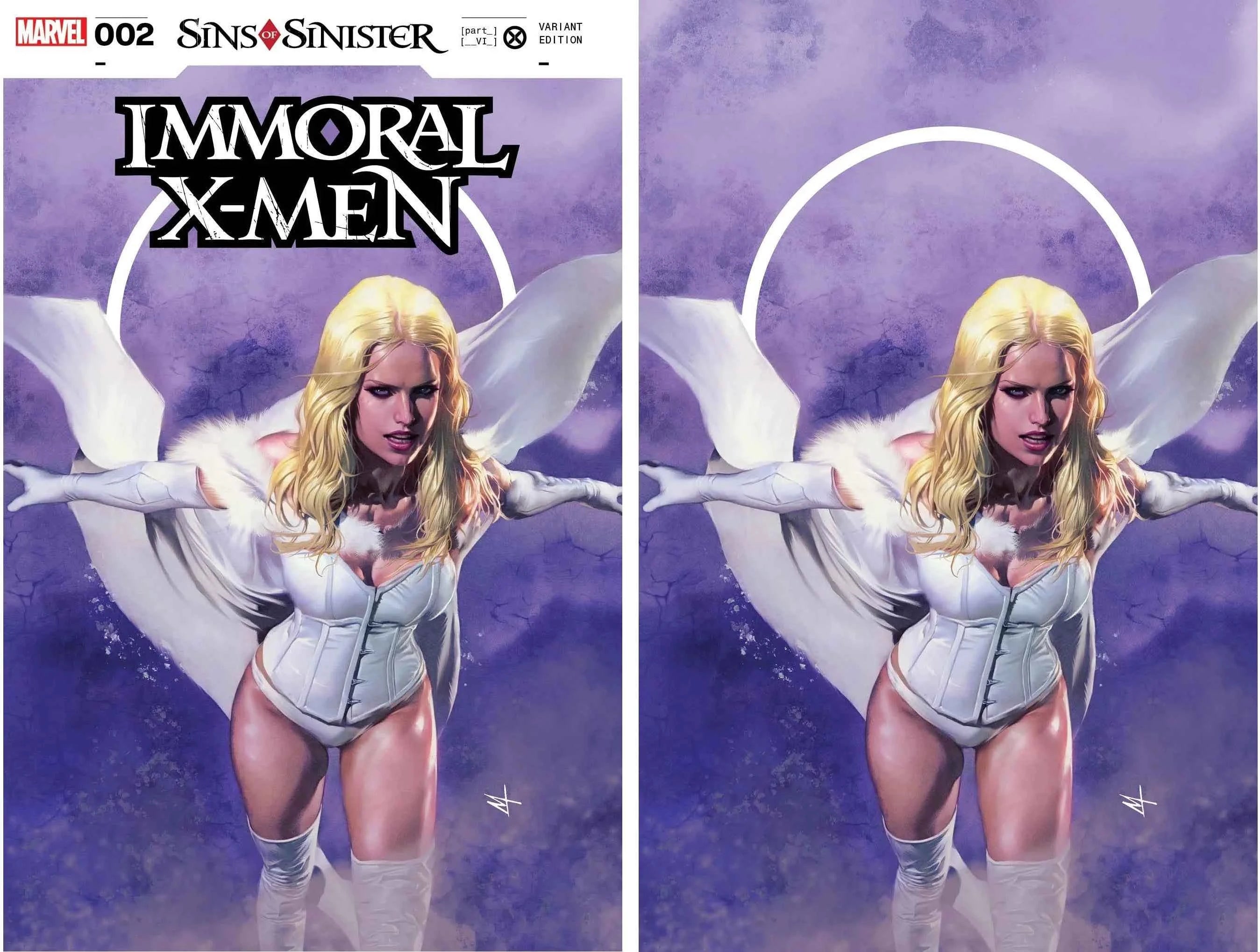 IMMORAL X-MEN #2 (MARCO TURINI EXCLUSIVE TRADE/VIRGIN VARIANT SET)(2023) Main image