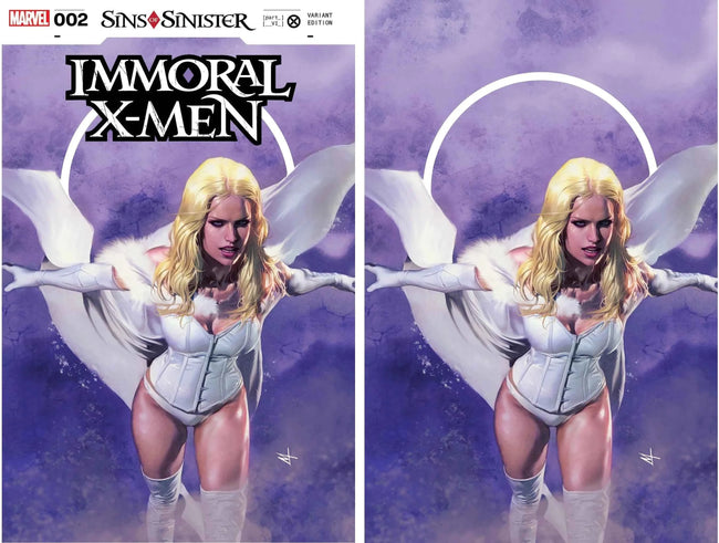 IMMORAL X-MEN #2 (MARCO TURINI EXCLUSIVE TRADE/VIRGIN VARIANT SET)(2023) Hover Image