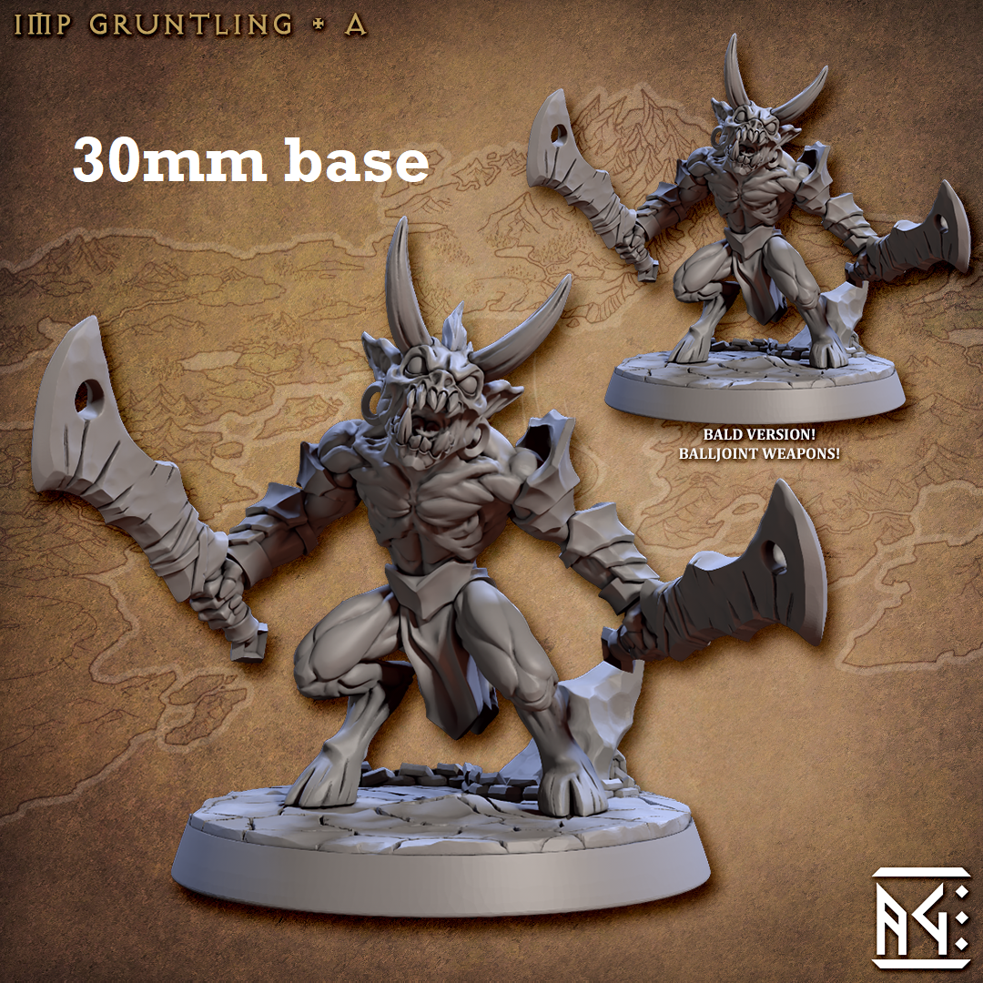Imp Gruntling: Sculpt A (Demon Minion) Main image
