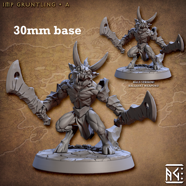Imp Gruntling: Sculpt A (Demon Minion) Hover Image