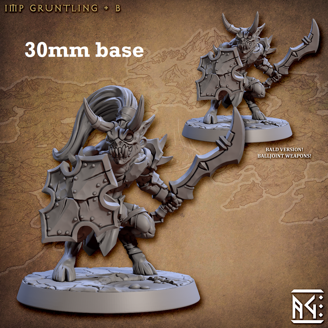Imp Gruntling: Sculpt B (Demon Minion) Main image