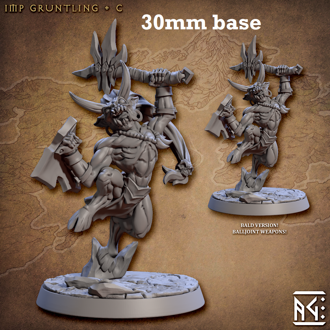 Imp Gruntling: Sculpt C (Demon Minion) Main image