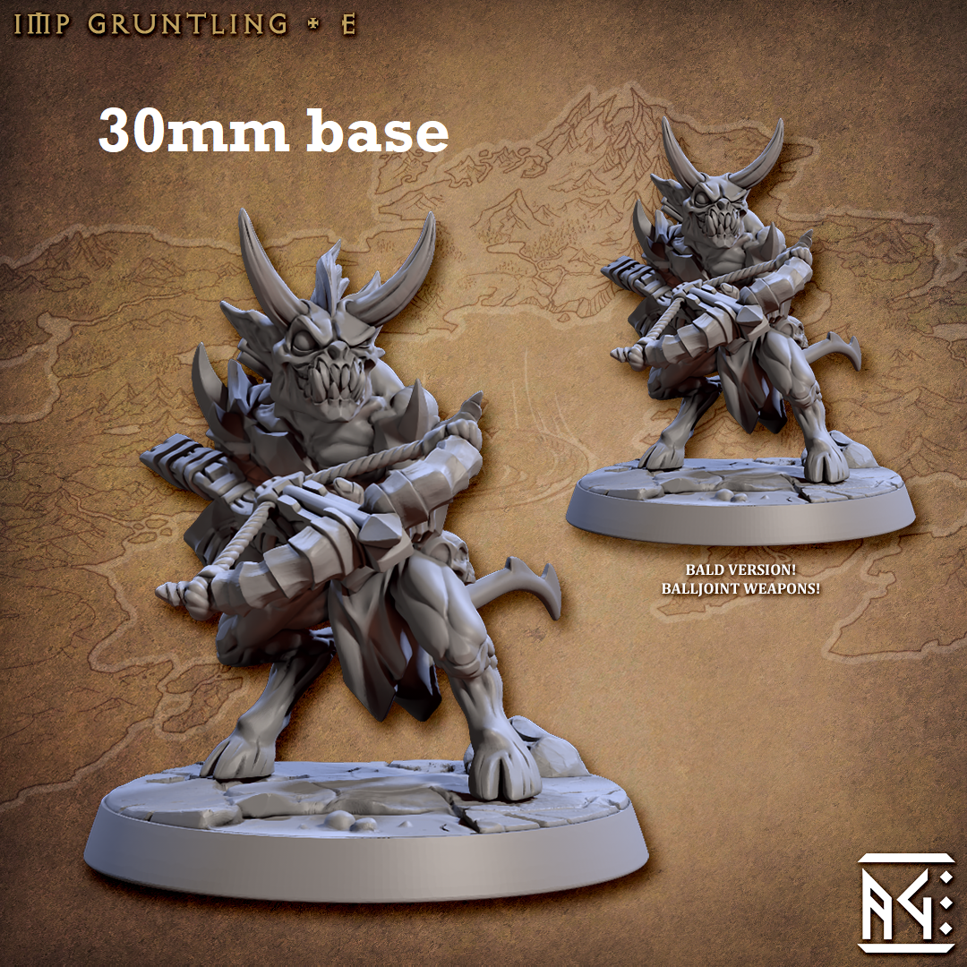 Imp Gruntling: Sculpt E (Demon Minion) Main image