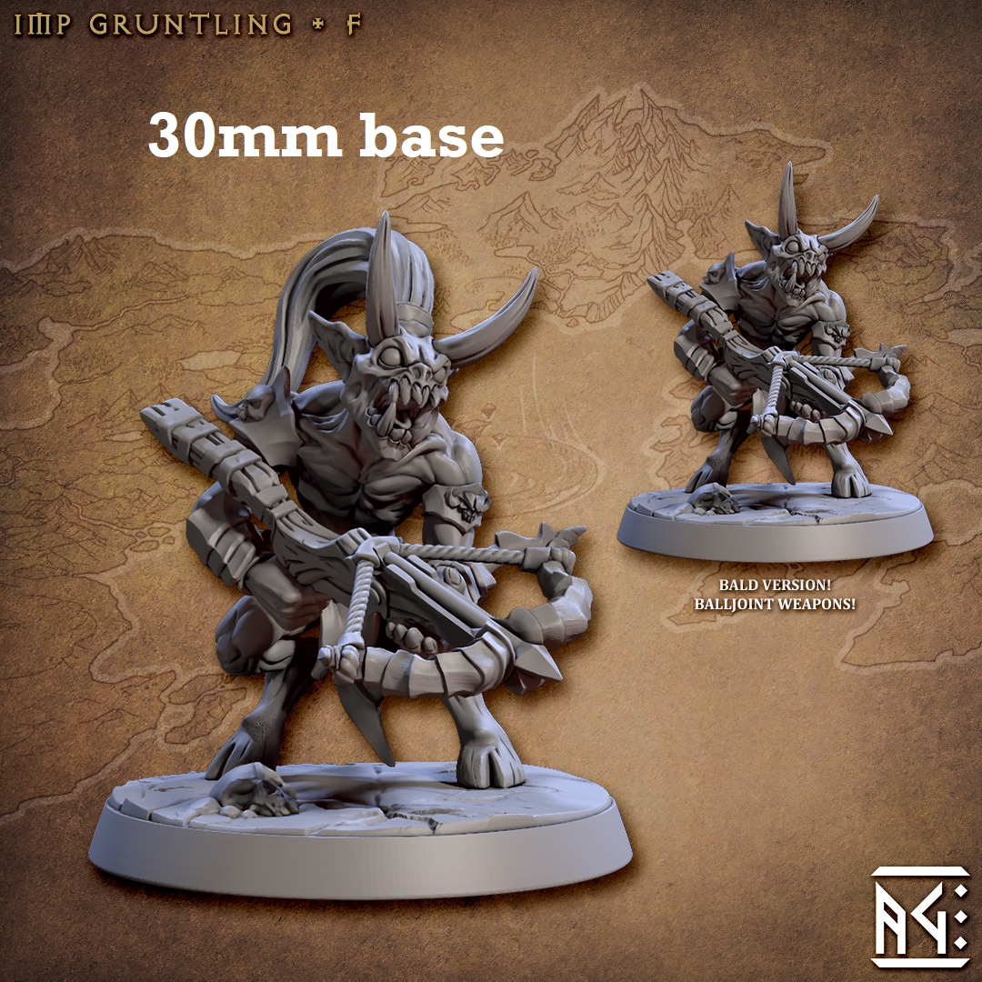 Imp Gruntling: Sculpt F (Demon Minion) Main image