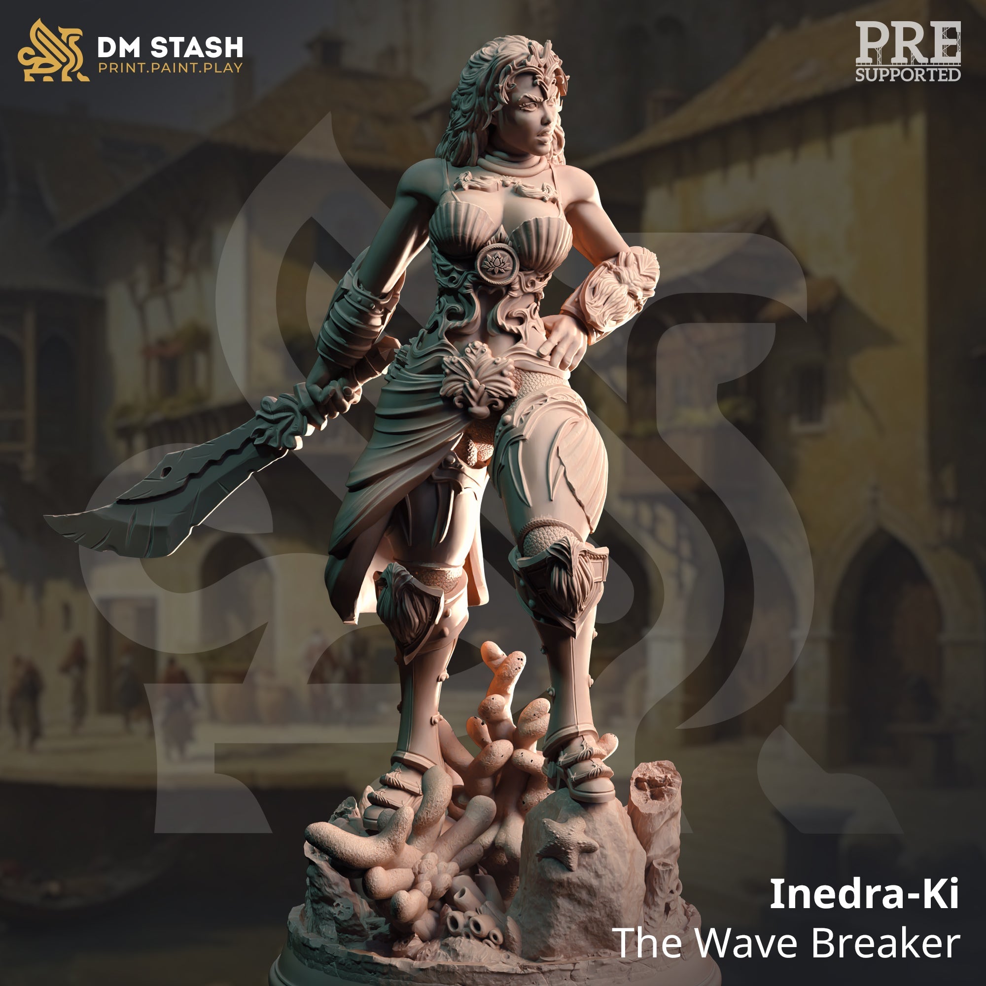 Inedra-Ki, The Wave Breaker (Female Human Pirate) Main image
