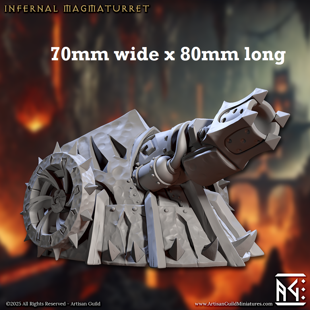 Infernal Magmaturret (Cannon Terrain) Main image