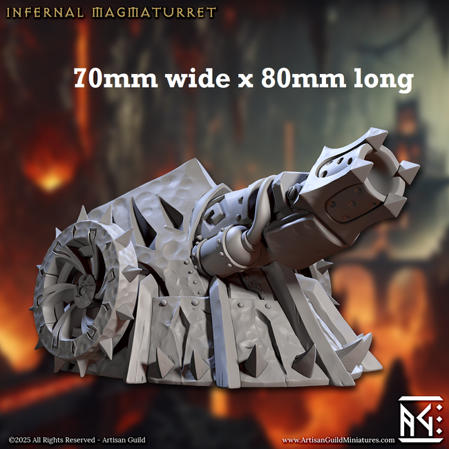 Infernal Magmaturret (Cannon Terrain) Hover Image