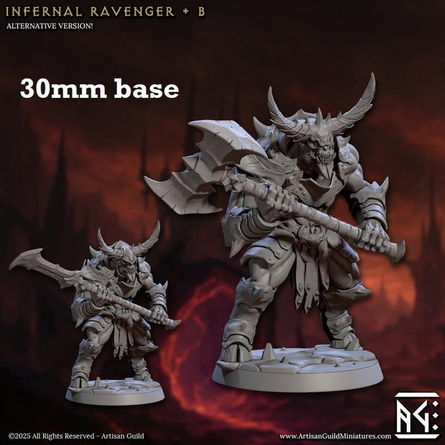 Infernal Ravager: Sculpt B (Demon Warrior) Hover Image