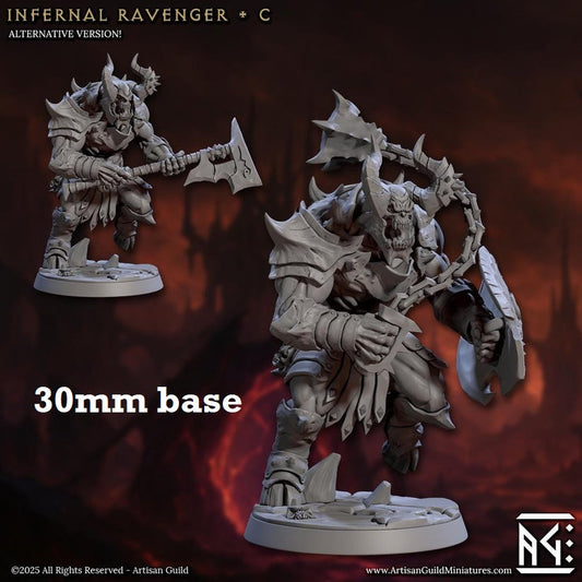Infernal Ravager: Sculpt C (Demon Warrior)