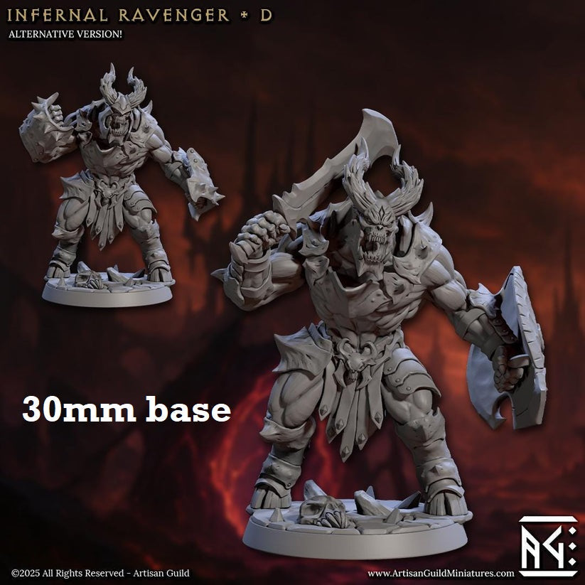 Infernal Ravager: Sculpt D (Demon Warrior)