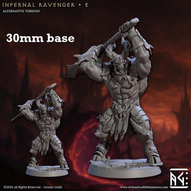 Infernal Ravager: Sculpt E (Demon Warrior) Hover Image