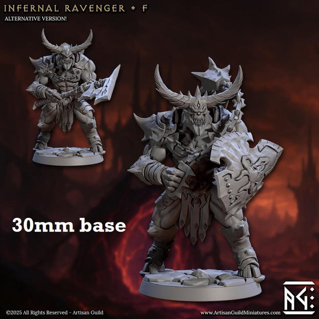 Infernal Ravager: Sculpt F (Demon Warrior) Hover Image