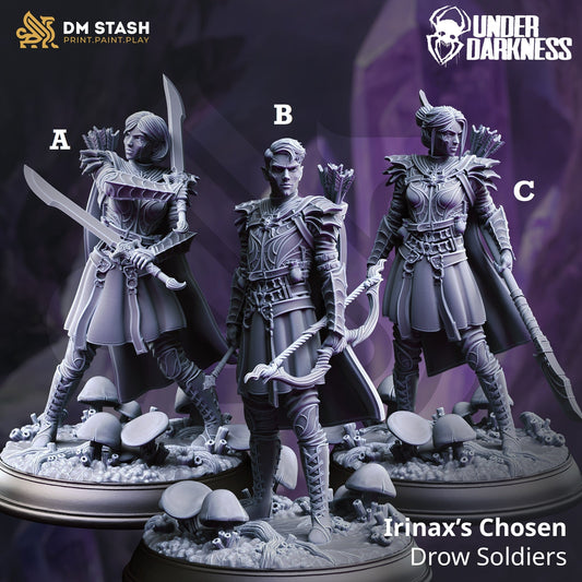 Irinax’s Chosen, Drow Soldiers