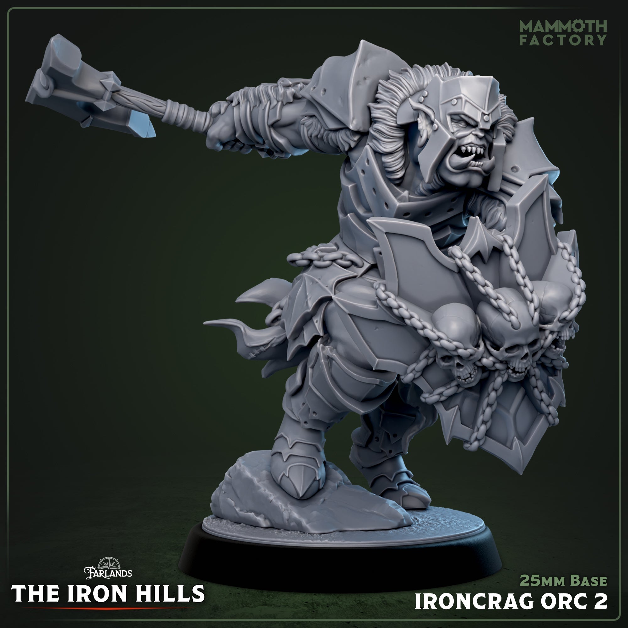 Ironcrag Orc: Sculpt 2 (Male Orc Barbarian) Main image