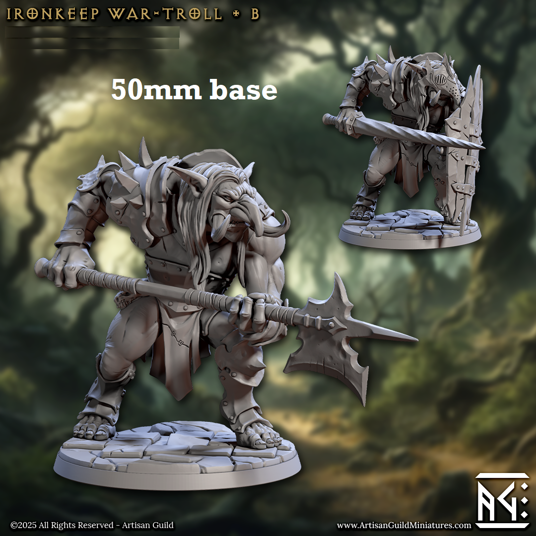 Ironkeep War-Troll: Sculpt B