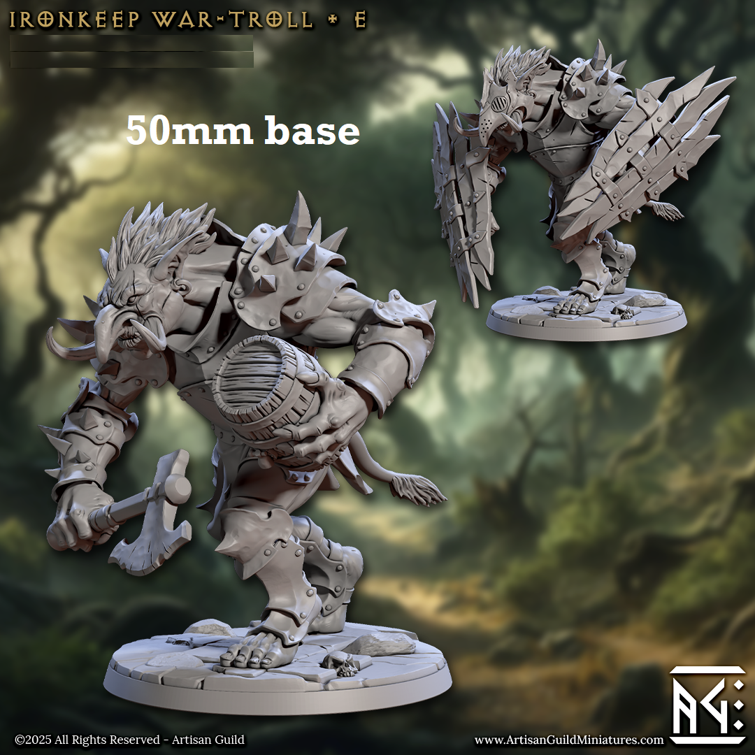 Ironkeep War-Troll: Sculpt E Main image