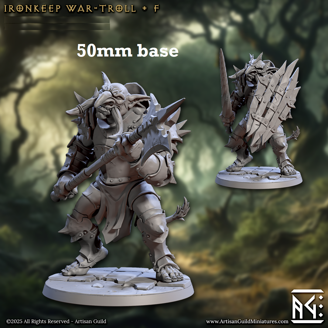 Ironkeep War-Troll: Sculpt F