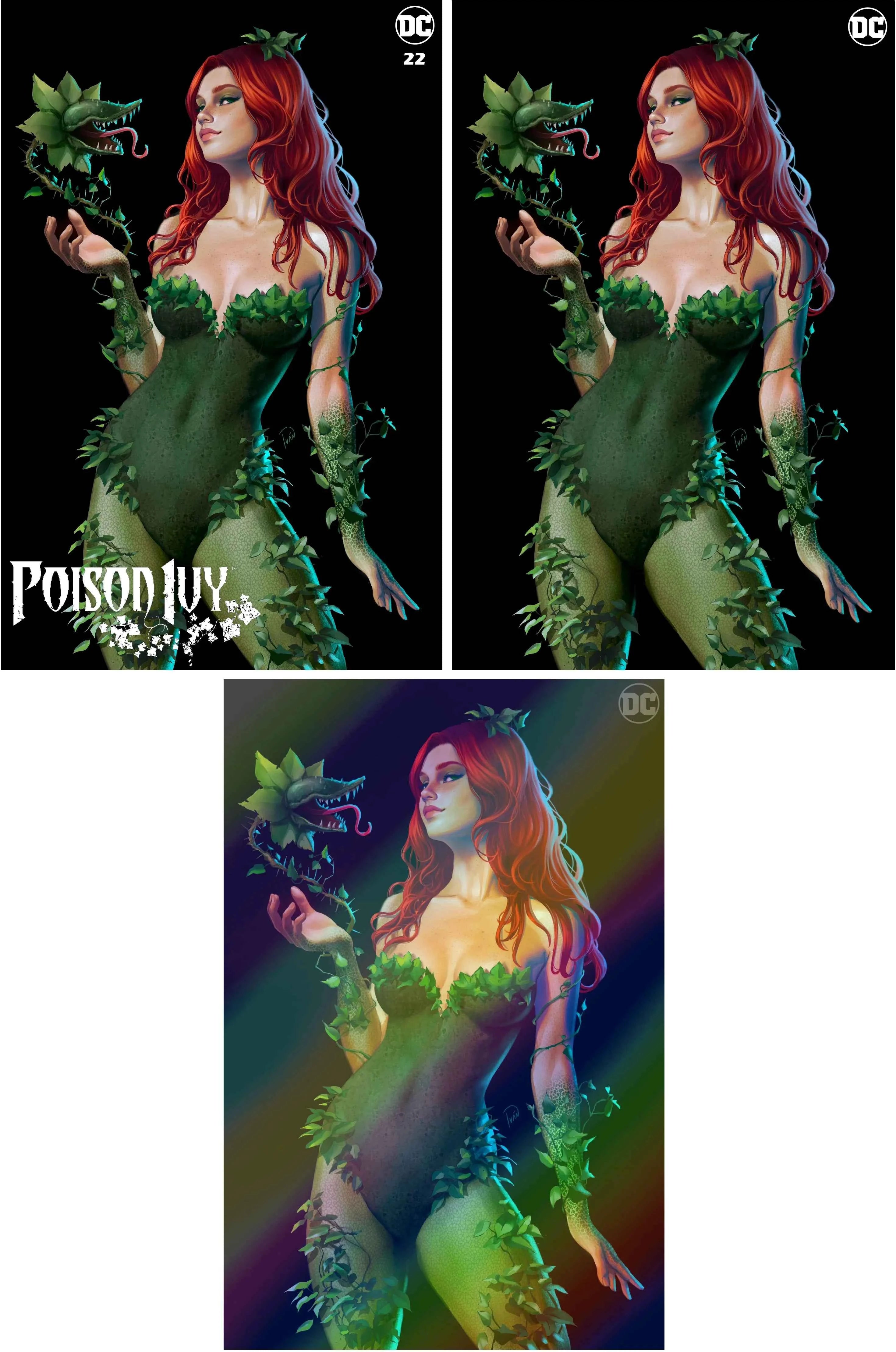 POISON IVY #22 (IVAN TALAVERA EXCLUSIVE TRADE/VIRGIN/FOIL VARIANT SET)(2024) Main image