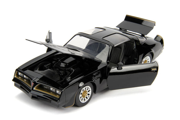 Tego���s 1977 Pontiac Firebird Black "Fast & Furious" Movie 1/24 Diecast Model Car by Jada