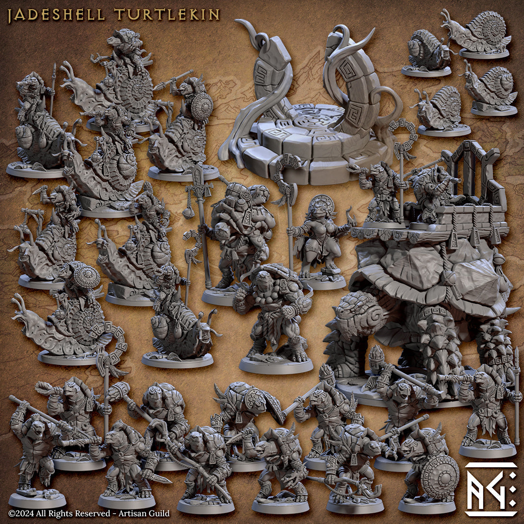 Jadeshell Turtlekin: Complete Set Main image