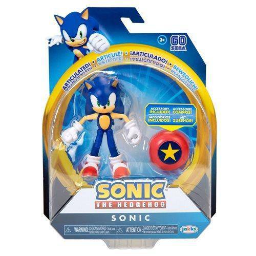 Sonic the Hedgehog 4" Action Figure - Select Figure(s) Sonic with Shield